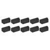 DMiotech 10 Pack VGA Port Cap Electrical Silicone Dustproof Caps Protective Cover for VGA, Black view 1