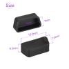 DMiotech 10 Pack VGA Port Cap Electrical Silicone Dustproof Caps Protective Cover for VGA, Black view 3