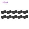 DMiotech 10 Pack VGA Port Cap Electrical Silicone Dustproof Caps Protective Cover for VGA, Black view 4