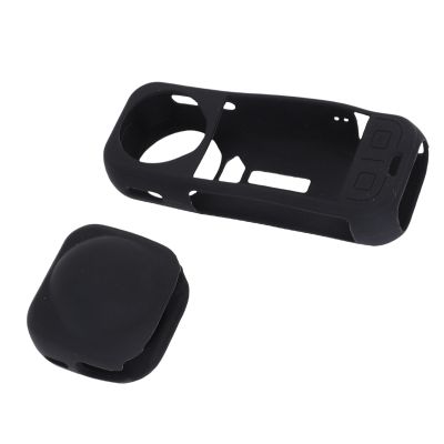Matybobe Silicone Camera Sleeve Lens Cap Guard for X5 Photography Enhancement Black