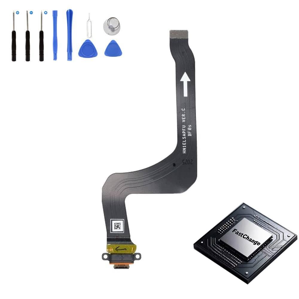 Eutoping USB Charging Port for Huawei P40 Pro Plus Dock Connector Charger Board Assembly Replacement with Tool
