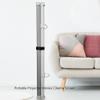 100 Inch Manual Roll-Up Projector Screen Wall-Mounted, 4:3 HD Large Projection Movie Screen for Home Theater, Office, Party view 3