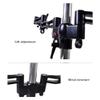 Arm Monitor, Wall Mount Workstation, Sit Stand Dual Monitor Mount for 15''-27'' Screens, Adjustable Wall Mount Dual Monitor Arm with Foldable Keyboard Tray Monitor Arm Stand Adjustable(600mm) view 4