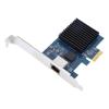 Bewinner 10G RJ45 PCIe Network Card for Desktop High Speed Ethernet Adapter and 10Gbps/5Gbps/2.5Gbps/1 Server, Compatible with PCI Express Gen 4 X1, for Network Enthusiasts view 3
