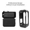 Case for DJI Osmo Nano, Camera Metal Rabbit Cage, Aluminum Alloy Protective Frame with Cold Shoe & 1/4" Screw Port view 3