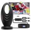 2025 TV Antenna for Smart TV and Old TV, 2800+ Miles Range HD Digital TV Antenna Indoor with 360 Signal Strongest Booster, Supports Local Channels 1080P 4K Reception for Home, RV, Camping (36ft) view 1