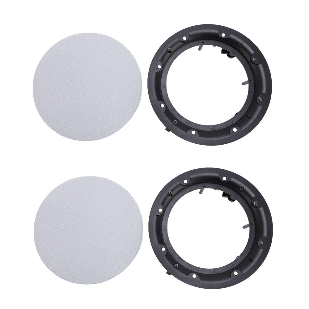 LAISANIM DIY Speaker DIY Magnetic Certificate Ceridities 2 PCs. Long Term Metal Smiles for The Theatrical Configuration at Home in Mm Wall