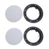 LAISANIM DIY Speaker DIY Magnetic Certificate Ceridities 2 PCs. Long Term Metal Smiles for The Theatrical Configuration at Home in Mm Wall view 1
