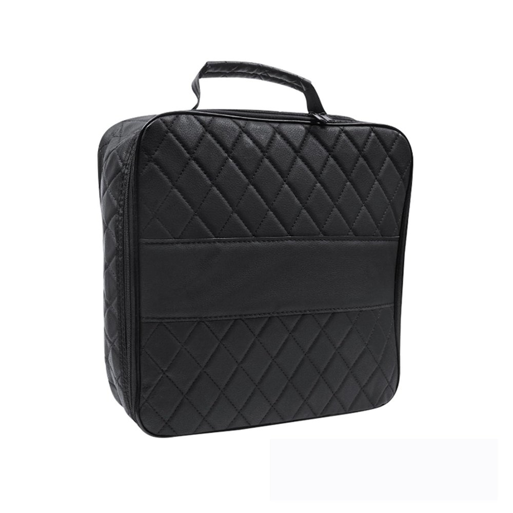 EV Charging Cable Storage Bag for Lordstown Endurance 2023, PU Leather Water Resistant Organizer, Large Capacity Portable Case with Handle, Cable Organizer Case,B Leather Texture Texture