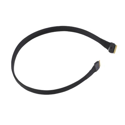 Bewinner SFF-8654 for SFF-8654 24G PCI4.0 85 Ohms PCIe Support Cable for Thin and Flexible Material Servers