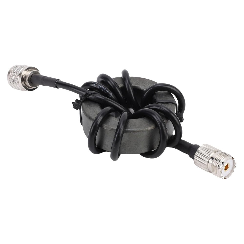 Bewinner EM43 Powerful Magnetic Choke Ring 1:1 1000W Balun for Plug and Play Emergency Communication