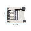 Create idea Camera SD Memory Card Slot Holder Compatible with Canon EOS 77D 800D 3000D 4000D 6D Mark II 6D2 view 4