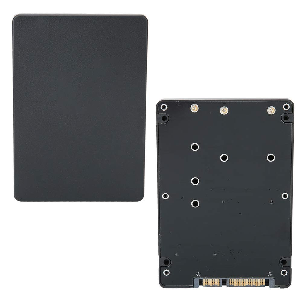 Bewinner Black ABS SSD 2-in-1 M.2 MSATA BKEY Drit Hidrip a 3.0 Computer Accessories, Reliable Performance and Compatibility with Different SSD Sizes, Essential for GAMERS