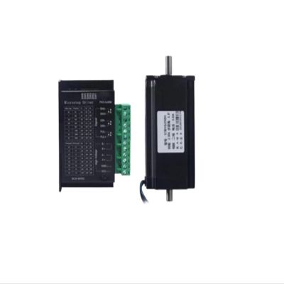 1pcs Nema23 1.8Nm 57BYG250C Stepper DriverDual Output Shaft Motor Kits with TB6600 for Automation Equipment and Instruments(with TB6600)