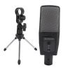 LAISANIM RVB Microphone with a Frequency Response of 30 Hz to 15 KHz Microphone Condenser to Record PC Podcasts Transmitting PC, Tripod Service, with Support view 2