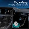 Wireless Carplay Adapter for Ford F 150 2017 2018 2019 2020 2021 2022 2023 2024, 2-in-1 CarPlay Adapter Convert Wired to Wireless, Plug and Play, Stable Connection,C view 3