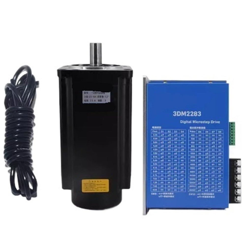 1pcs 3Phase NEMA42 Schritt Motor Drive 8N.M 12N.M 16N.M 20N.M 110BY Stepper Motor 220V(Motor 3DM2283 20.0N,Without Brake)