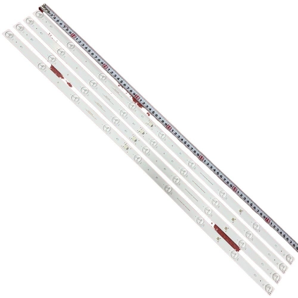 SONGYAWEIM 4pcs 9LED 800mm LED Backlight Strips 9LED for Orion OLT-42110 303TT416036 0D416D09-ZC21AG-04(4pcs for 1 TV)
