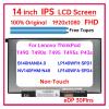 14" Laptop LCD Screen LP140WFH-SPD1 NV140FHM-N48  Compatible For Lenovo  Compatible For ThinkPad T490 T490s T495 T495s P43s Display Matrix Panel Non-Touch(Minor defects) view 2