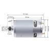 1pcs RS550 9/11/12/13/14 Teeth DC Motor 10.8V/12V/14.4V/16.8V/18V/21V/25V Screwdriver Drill Motor with High Tq Gear Box(18V_13TEETH) view 2