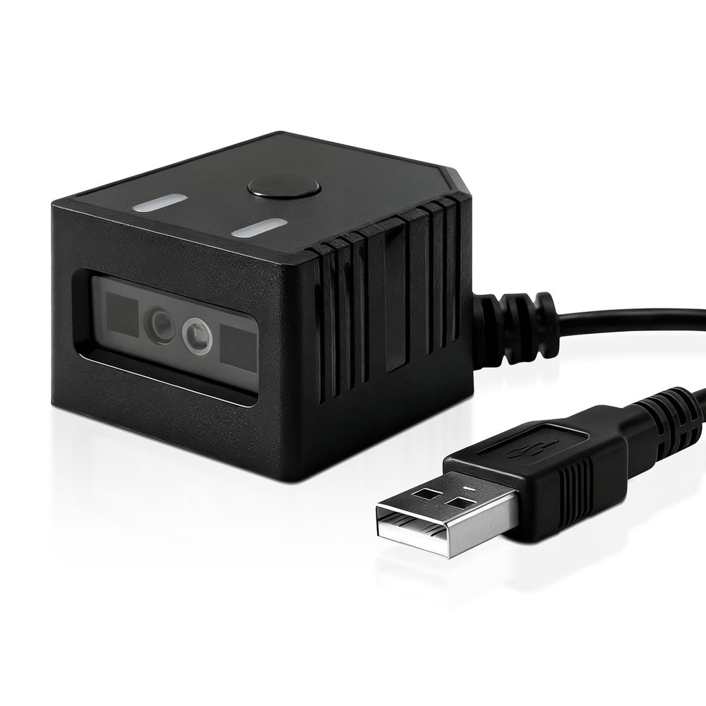 S15 Fixed Mount Scanner Offers Hands-Free scanning of All 1D, PDF, and 2D barcodes in a Lightweight, Durable, and Portable Form Factor,Barcode Hands-Free Scanner