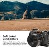 7artisans 35mm T1.05 Large Aperture Cine APS-C Lens Wide-Angle Manual Focus Low Distortion Mini Cinema Lens Compatible for Olympus/Panasonic Micro 43 Mirrorless Cameras Black view 2