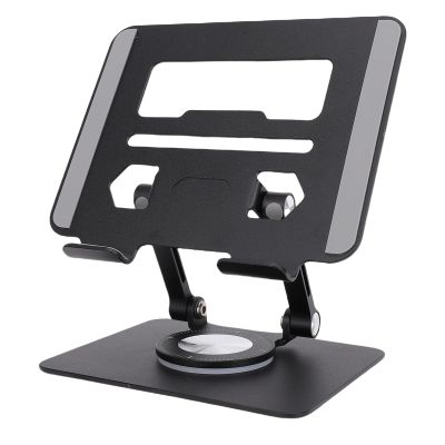 Bewinner Tablet with 360  Rotation and Vertical Slope, Suitable for Cooking and on Line Learning Enthusiasts (Black)