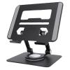 Bewinner Tablet with 360  Rotation and Vertical Slope, Suitable for Cooking and on Line Learning Enthusiasts (Black) view 2