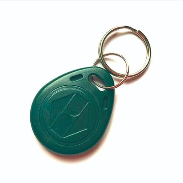 125khz em4100 RFID Access Key fob #2 ID Tag Card 5pcs (Dark Green)