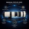 420-800mm Super Telephoto Zoom Telescope Lens for Mount Camera - Full Manual Focus, Multi - Coated Optical Glass, Ideal for Wildlife, Bird Watching, and Long - Distance Photogr view 2