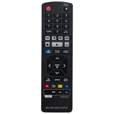 AKB75135301 Remote Control for LG Blu-ray Player in Living Rooms or Rooms, Replacement Models AKB73735806, No Programming or Pairing Needed, Replacement Remote Compatible Models UP970 UBKC90 UBKM9