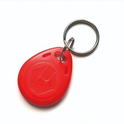 125khz em4100 RFID Access Key fob #2 ID Tag Card 5pcs (Red)