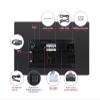 Car 16pin Wiring Harness Adapter Canbus Box Decoder Compatible with Peugeot 206 307 RP5-PA-104(Only Canbus) view 2