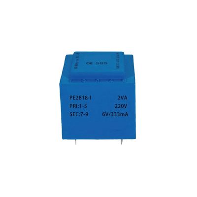 PE2818-I Power 2VA 220V / 6V/7.5V/9V/12V/15V/18V/24V Isolation Transformer 1Pcs(2VA 220V 15V)