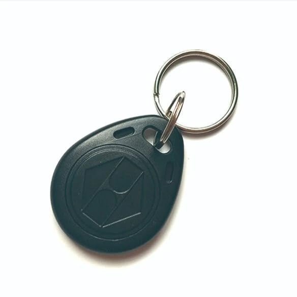 125khz em4100 RFID Access Key fob #2 ID Tag Card 5pcs (Black)