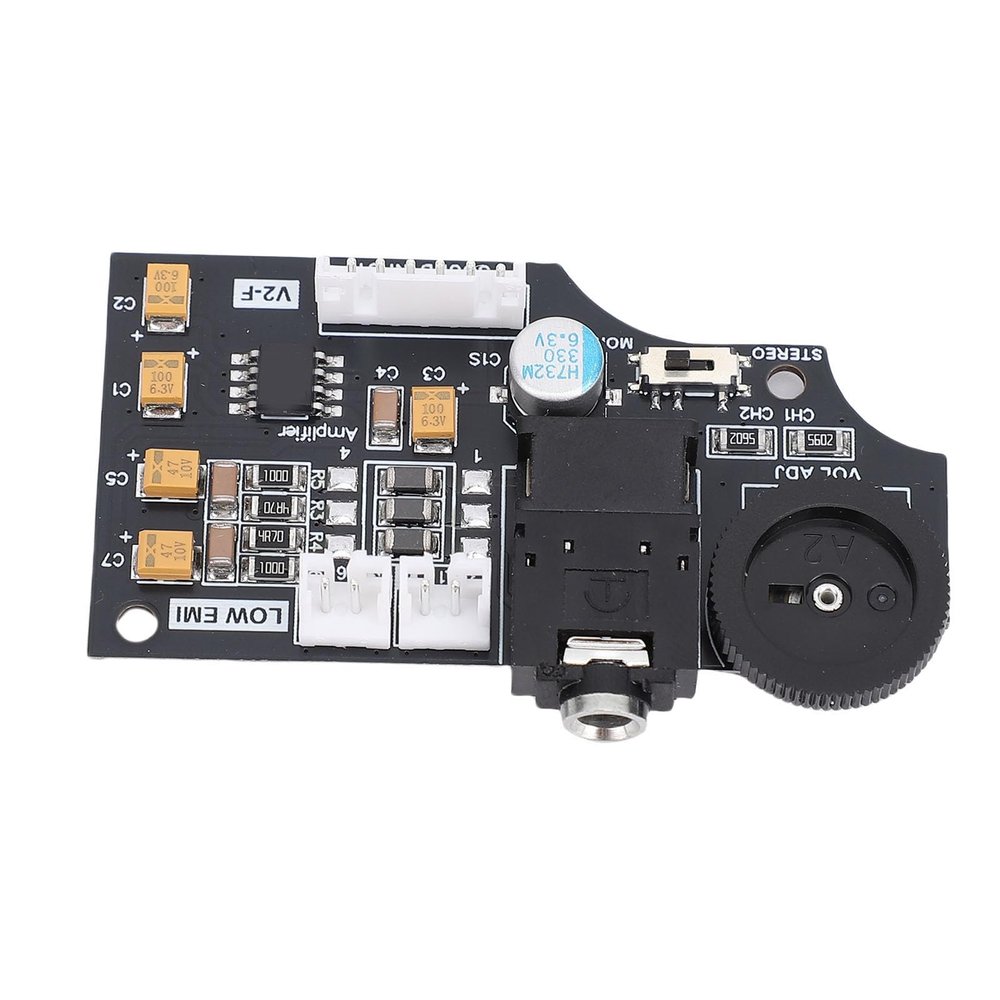 Bewinner Game Volume Enhanced Stereo Soldering Replacement for GG GG Game - Black PCB Material