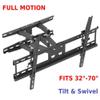Articulating Full Motion TV Wall Mount Swivel Bracket 32 36 42 46 50 55 60 65 70 view 3