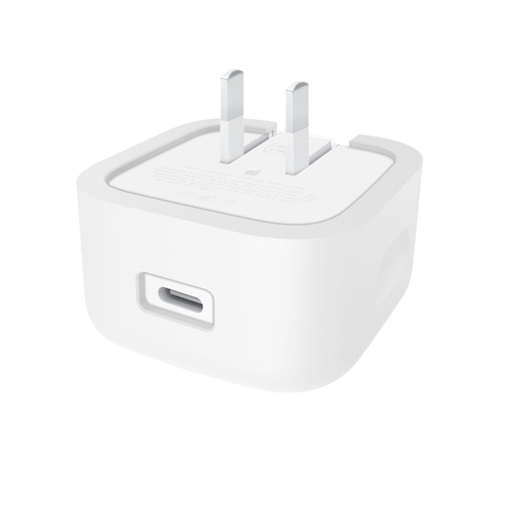 Seanai White Soft Silicone Charger Case for Apple 40W Dynamic Power Adapter