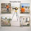 Aluminum Tripod 5/8 BT Clamps Legs Adjustable 46-60cm - Lightweight Durable Survey Stand for Transit Surveyor, Construction Grade Pole Support view 3