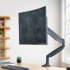 Aluminum Single Monitor Desk Mount, Pneumatic Spring Arm, Fits up to 32" Screen view 2