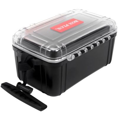 Airtight Protection Box, Heavy-Duty Plastic Container with Foam Guard for Electronics and Cherished Goods, Compact Dustproof and Impact-Resistant Organizer with Carry Loop