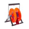 1/2/3/4/5 Reel Wire/Cable Distributor,Folding Wire Spool Rack Dispenser,Multiple Axle Cable Rack,Wire Pulling Tools for Wire Pullers(1 reel) view 1