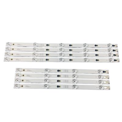 8pcs/Set LED Strip for TCL 50P62US 50E17US 50P20US 50D2900 A B 50HR330M05A9 50HR330M04B9 V4 4C-LB5005 LB5004-HR13J HR03J(2 Set for 2 TV)