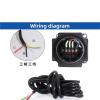 1pcs 3Phase NEMA42 Schritt Motor Drive 110BYG350B 162mm 12N.M Stepper Motor 220V(Motor 3DM2254 12.0N,with Brake) view 4