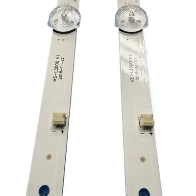 SONGYAWEIM 2pcs/Set LED Strip for 6LED MS-L3000 V1 PTV3215ILED 3215ILED(2pcs for 1 TV)