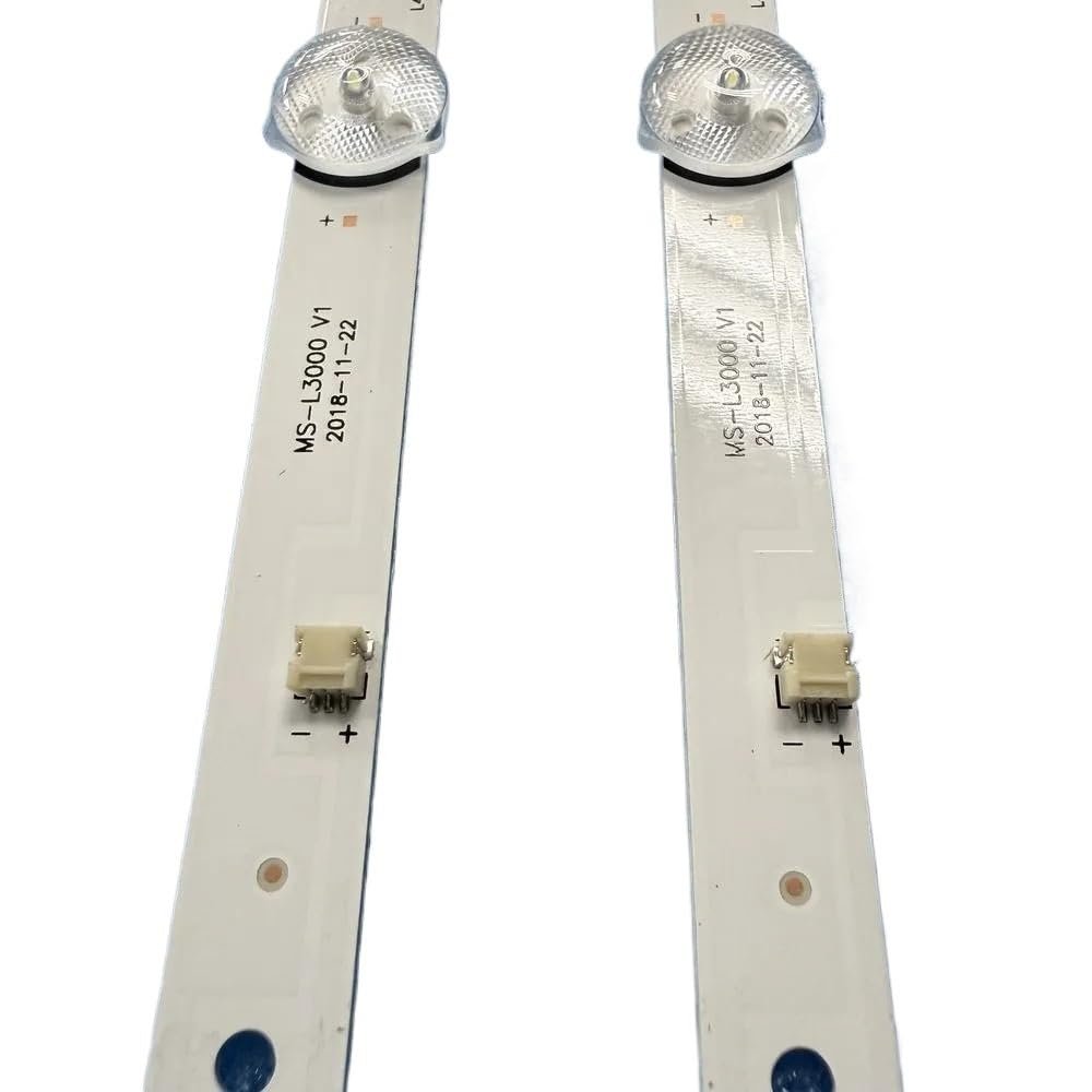 SONGYAWEIM 2pcs/Set LED Strip for 6LED MS-L3000 V1 PTV3215ILED 3215ILED(2pcs for 1 TV)
