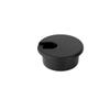 Cable Cord Grommet Black White ABS Grommets Gasket in Desk Table Furniture for Hole Cover Wire Pass Organizer(Black 1.5 Inch) view 1