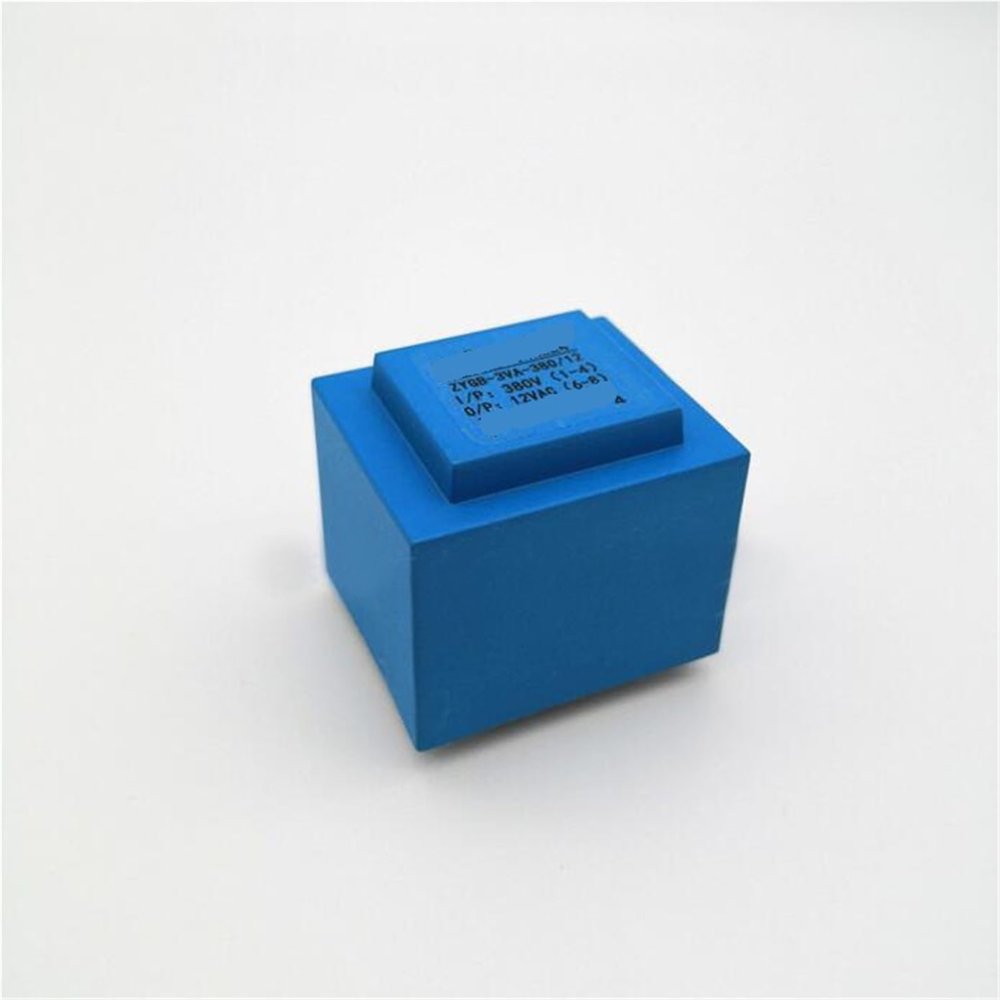 EI35 3W 3VA AC 220V 380V to 3/6/9/12/18/34/36V 4P 2+ Pin Power Encapsulated Transformer 1Pcs(380V Input Voltage,1Piece 6V)