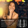 7artisans 35mm F1.4 Mark II APS-C Manual Focus Fixed Lens Large Aperture for Sony E Mount Mirrorless Cameras A6500 A6300 A6100 A6000 A5100 A5000 A9 NEX 3 NEX 3N NEX 5 NEX 5T 5R NEX 6 7 view 2