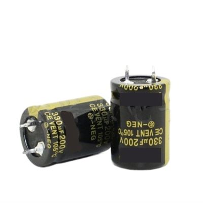 10 CPS 200V 330UF Electrolytic Capacitors Size:22X30